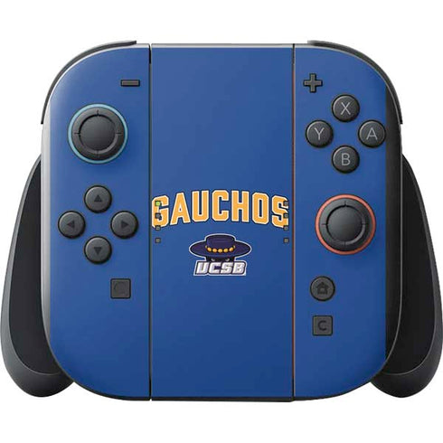 University of California-Santa Barbara Gauchos Nintendo Switch 2 (2025) with Joy-Con Skin
